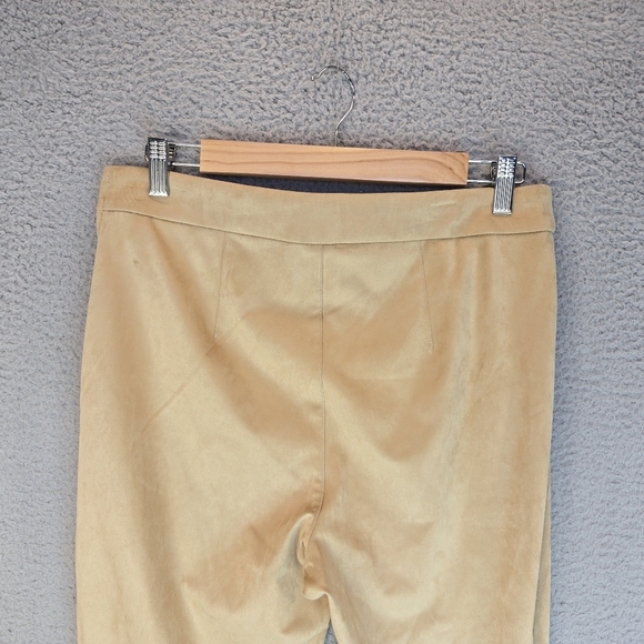 Tommy Bahama Salina Sands Womens Matchstick Pants Sz 8 Faux Suede - Picture 7 of 12